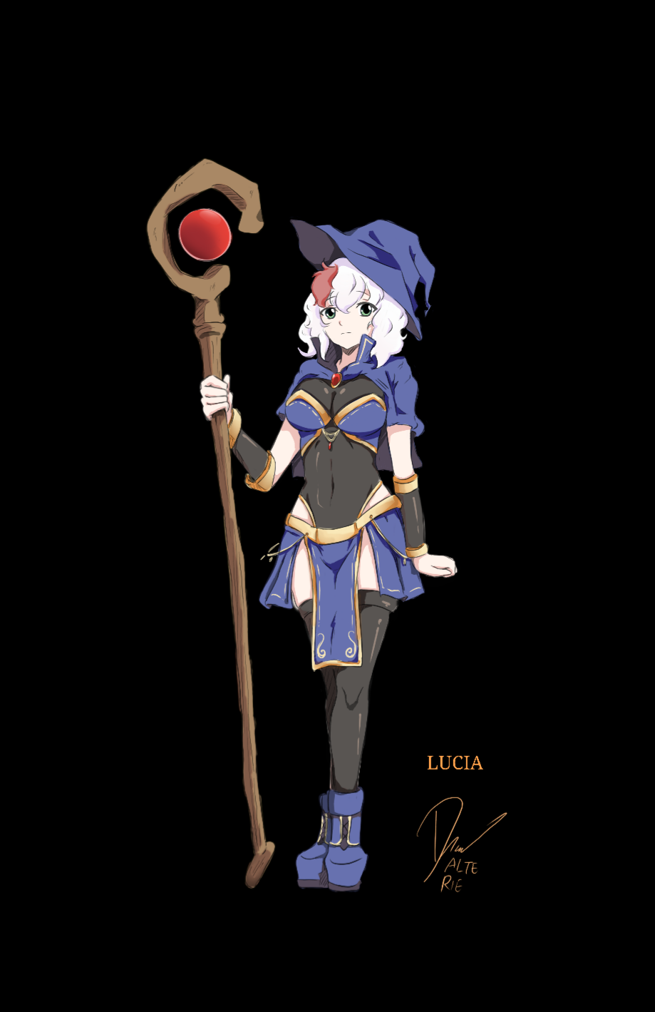 Lucia - Mage-Lucia(oc)原创
