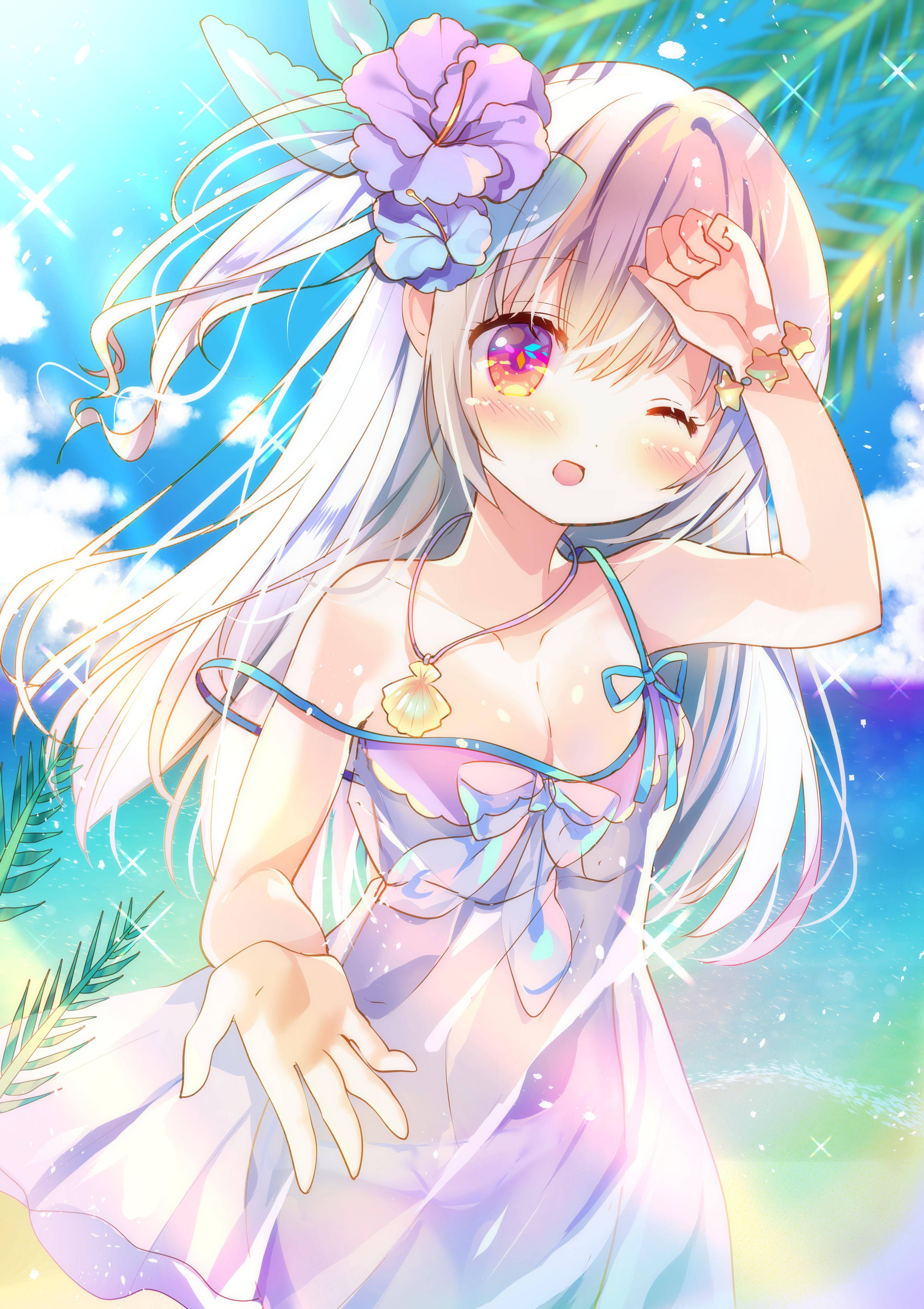 夏空下与君 Moe 画师通