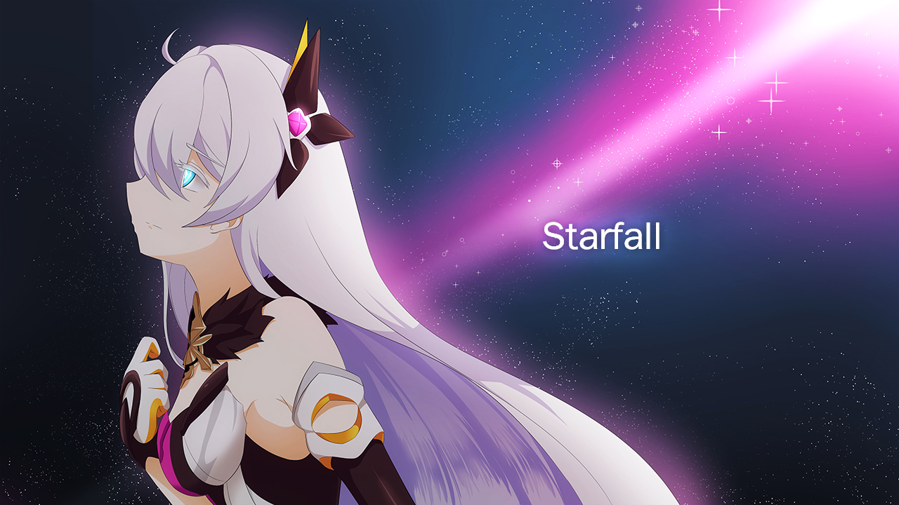StarFall插画图片壁纸