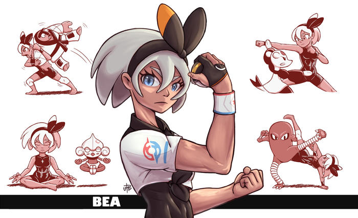 Bea PK trainer插画图片壁纸