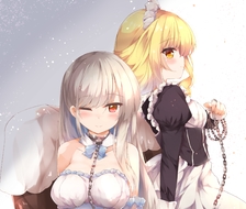 友好的主从关系-百合插画竞赛2原创