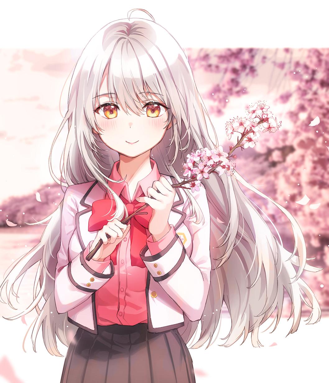樱花插画图片壁纸