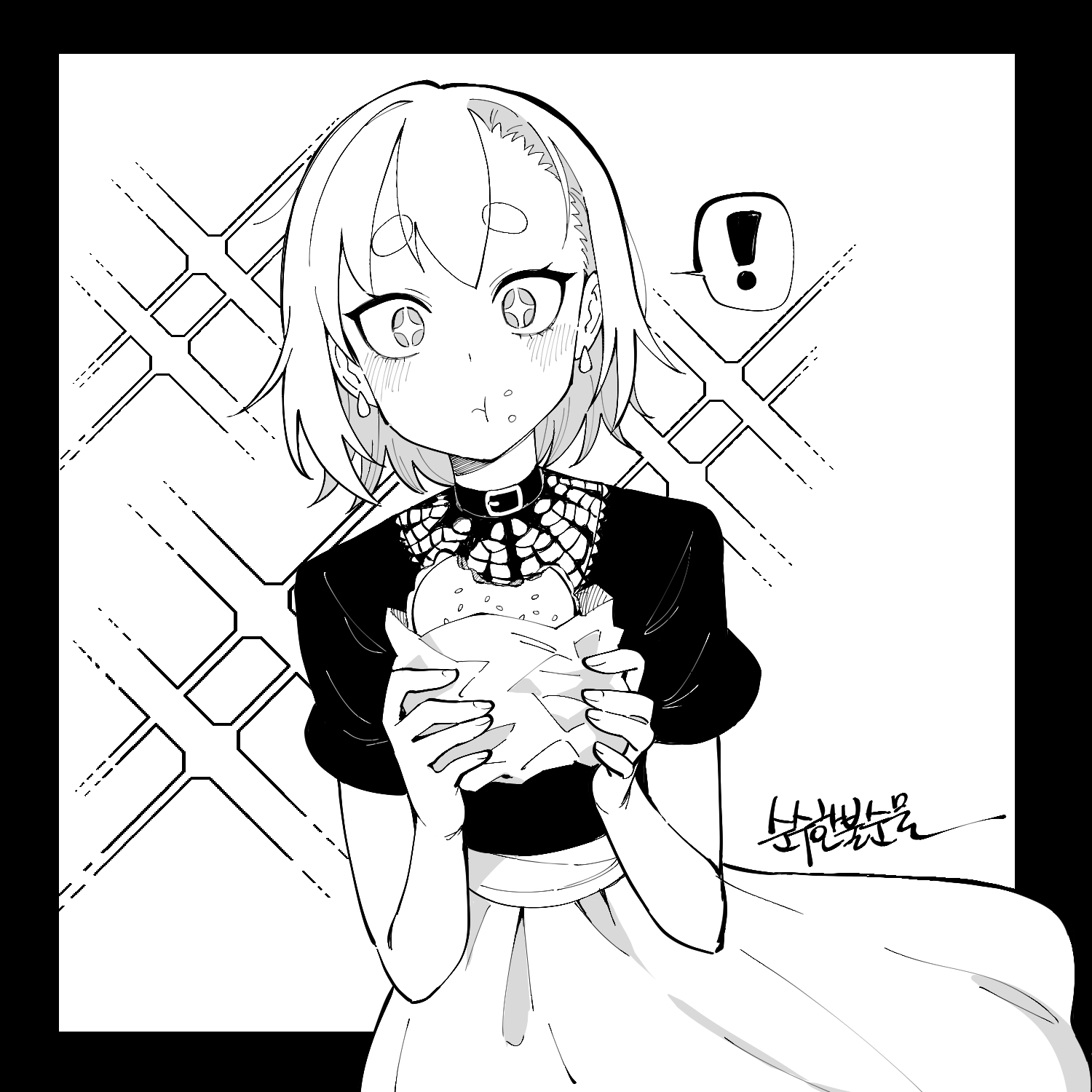 Pちゃん插画图片壁纸