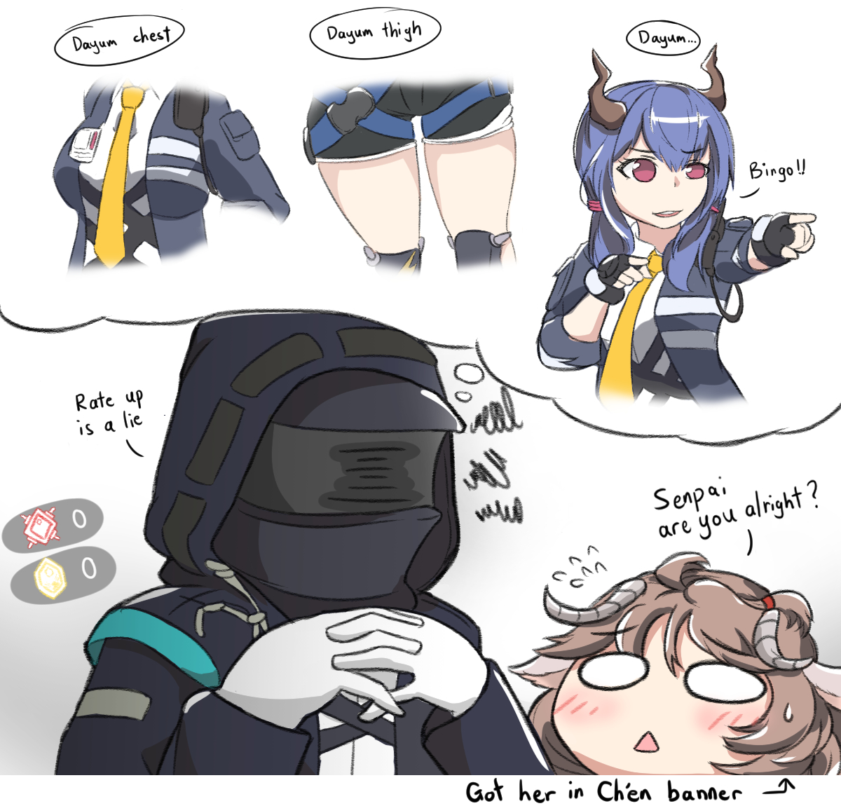 Rate up is a lie头像同人高清图