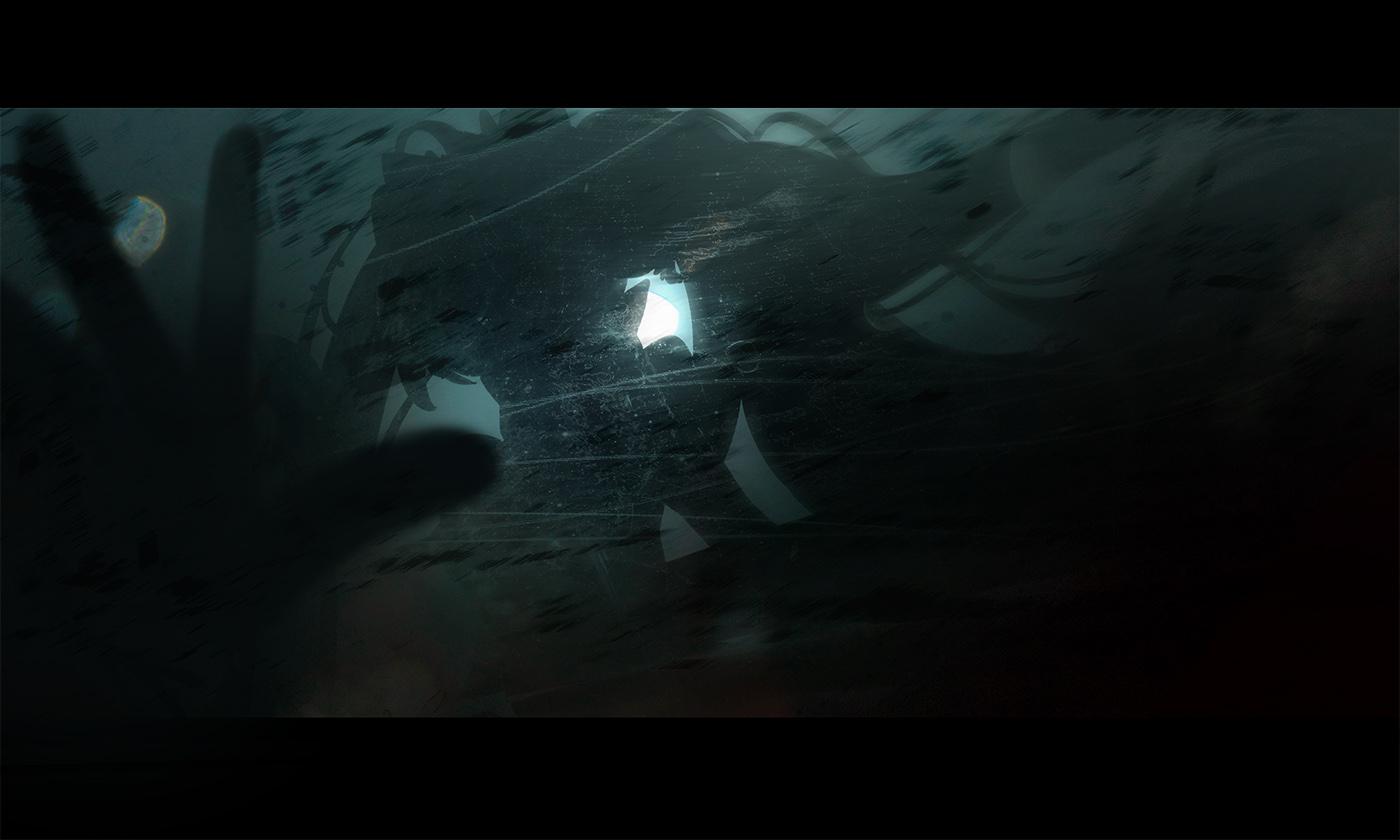 古 神 咪 哭插画图片壁纸