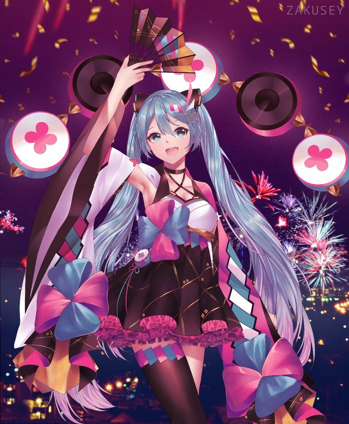 Magical mirai 2020插画图片壁纸