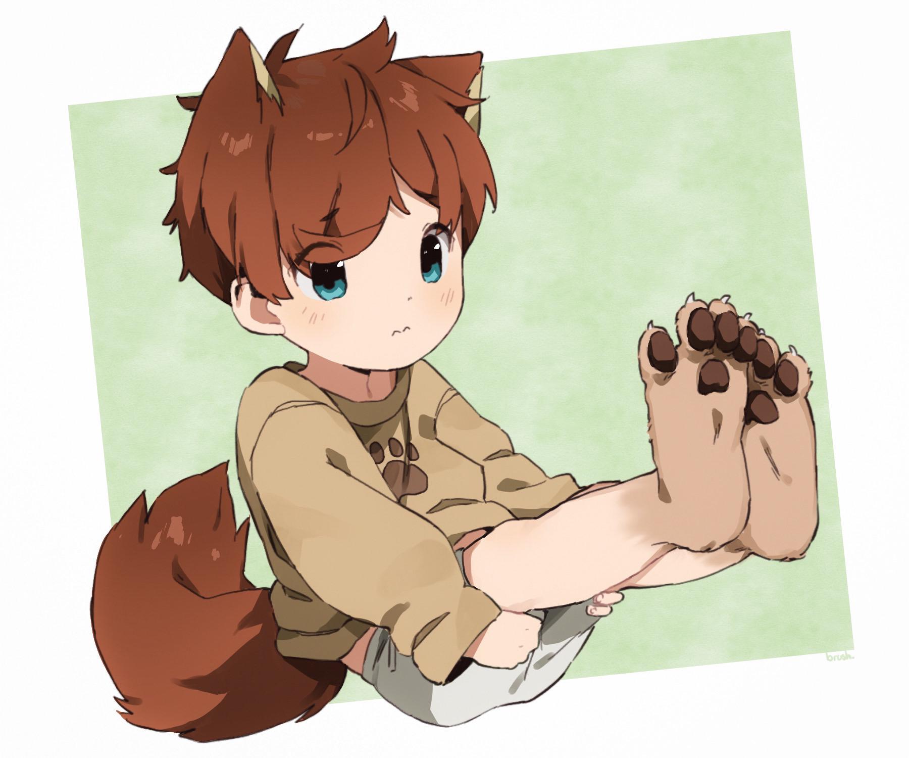 Mocha toesies! :3插画图片壁纸