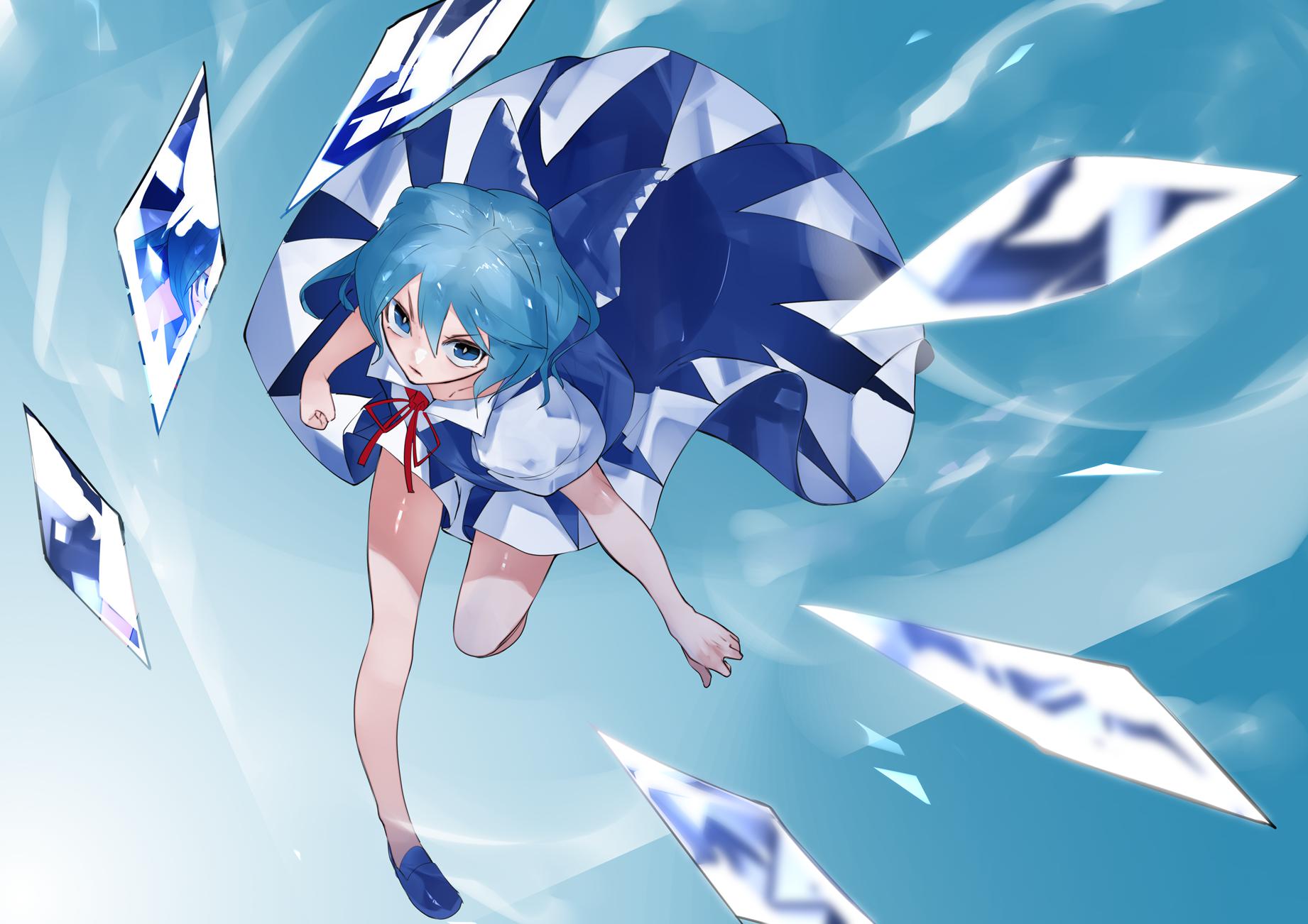 空中转身插画图片壁纸