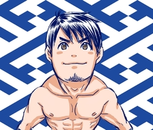 HARASHIMA-コミック似顔絵DDTプロレスリング