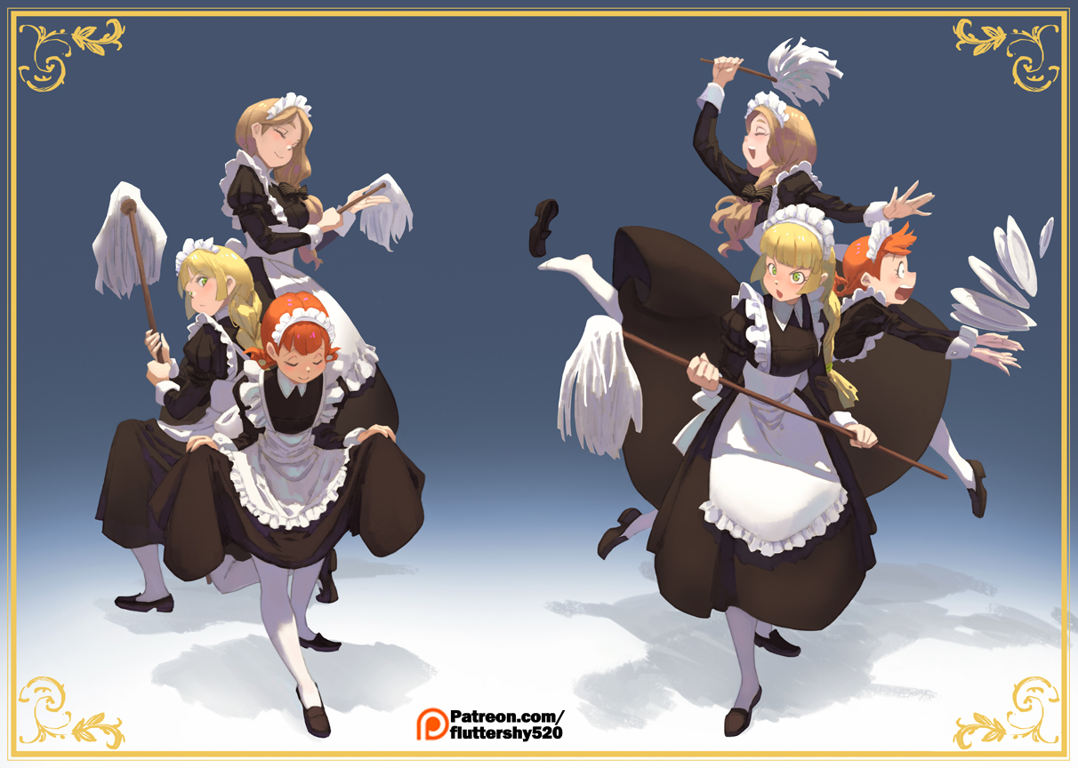 BlueLion Maids Begin to Clean up