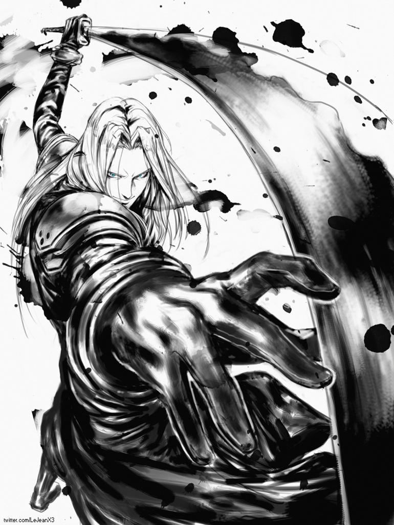 Sephiroth插画图片壁纸