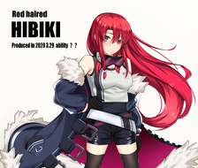 HIBIKI-赤の发女孩子