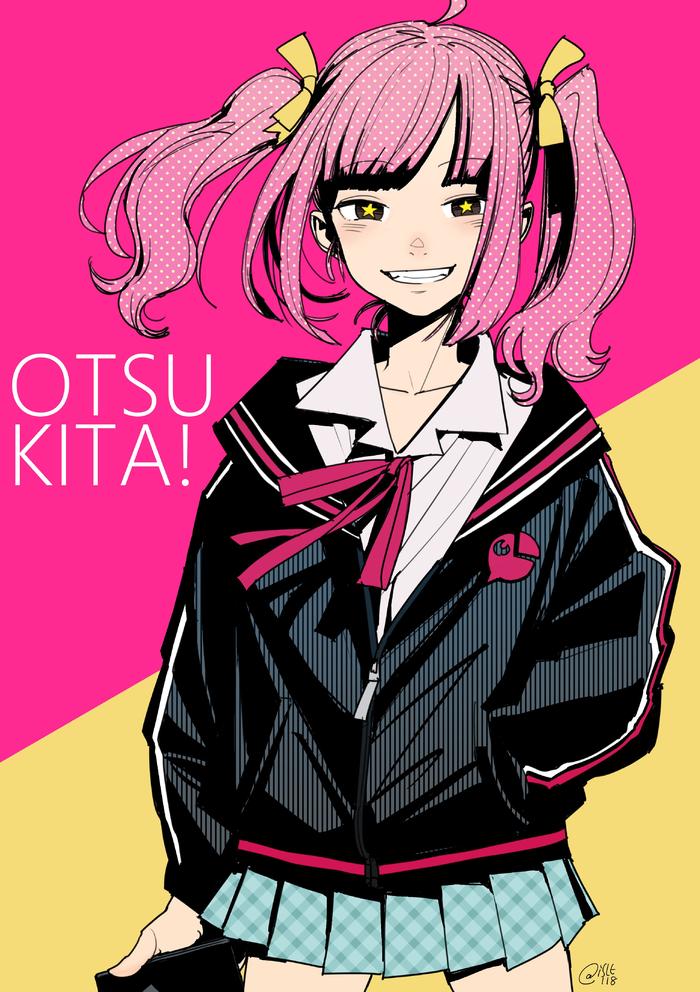 OTSUKITA!插画图片壁纸