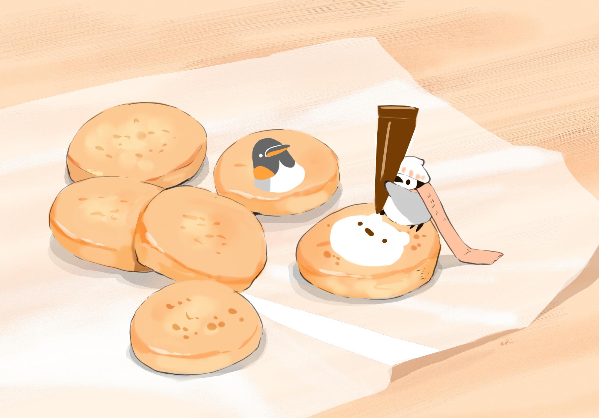 手工饼干插画图片壁纸