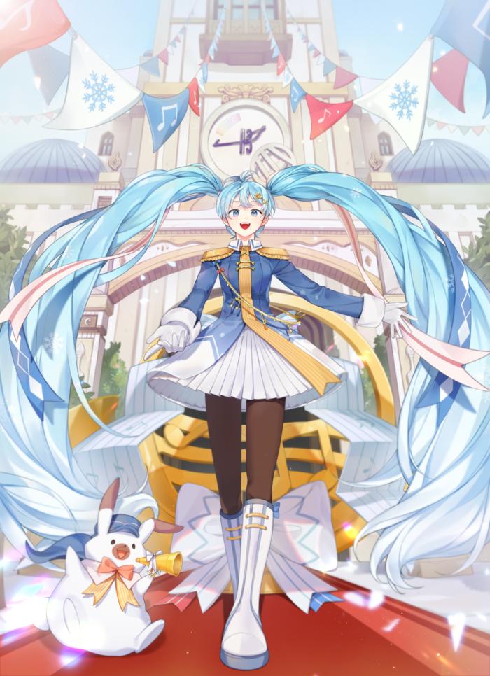 雪初音2020插画图片壁纸