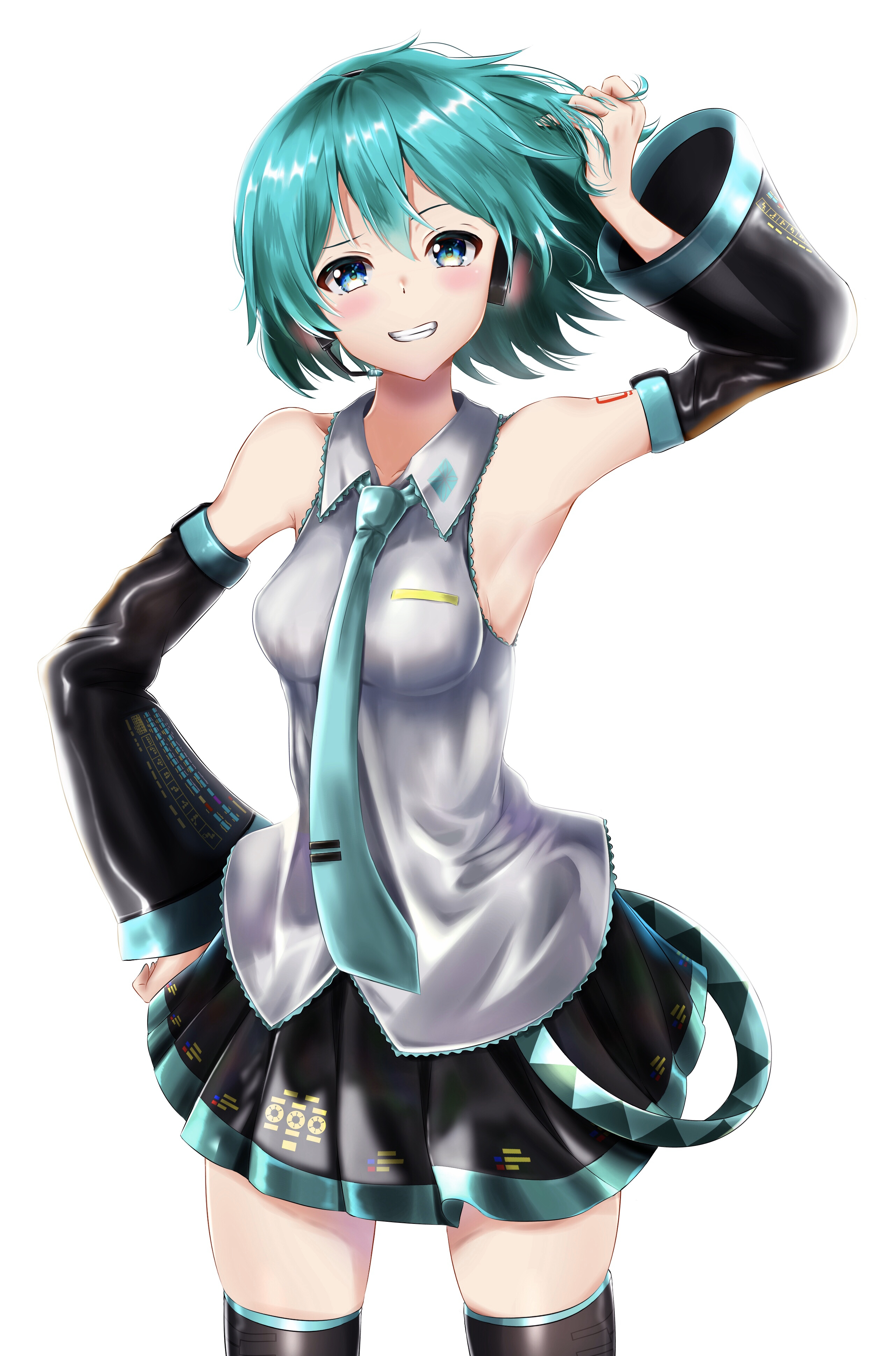 ショートカットの日 Vocaloid 初音未来 Vocaloid100用户登入 画师通