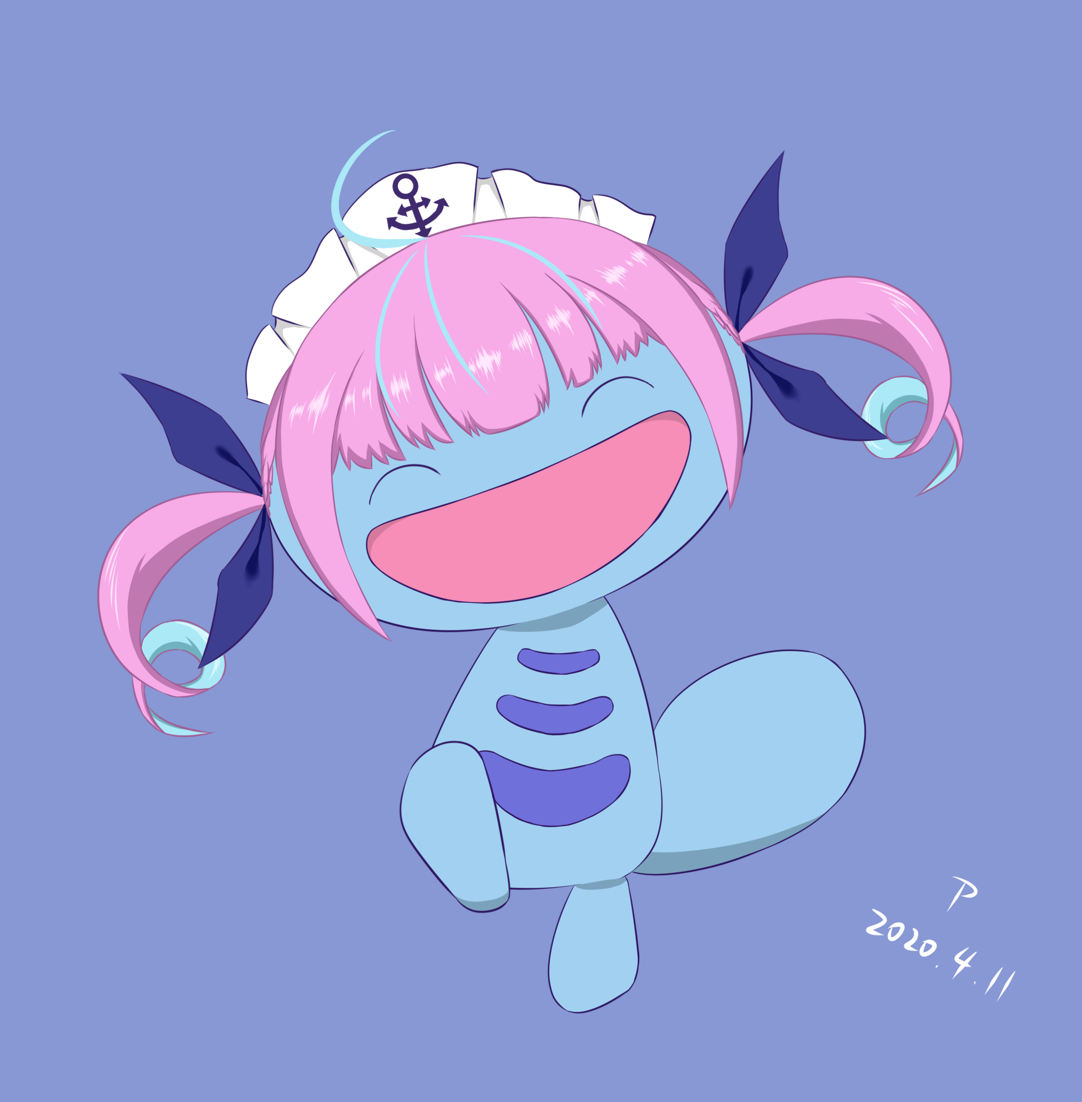 摸鱼阿夸凑阿库娅vtuber