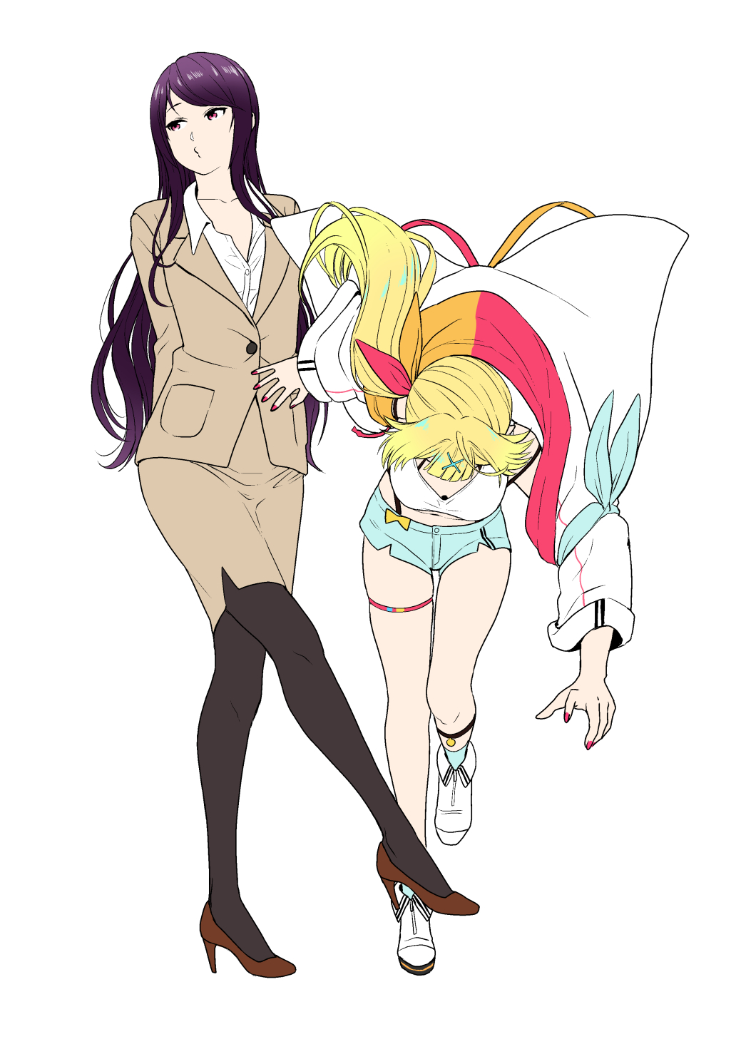 这两个人-郡道美玲星川莎拉-触站