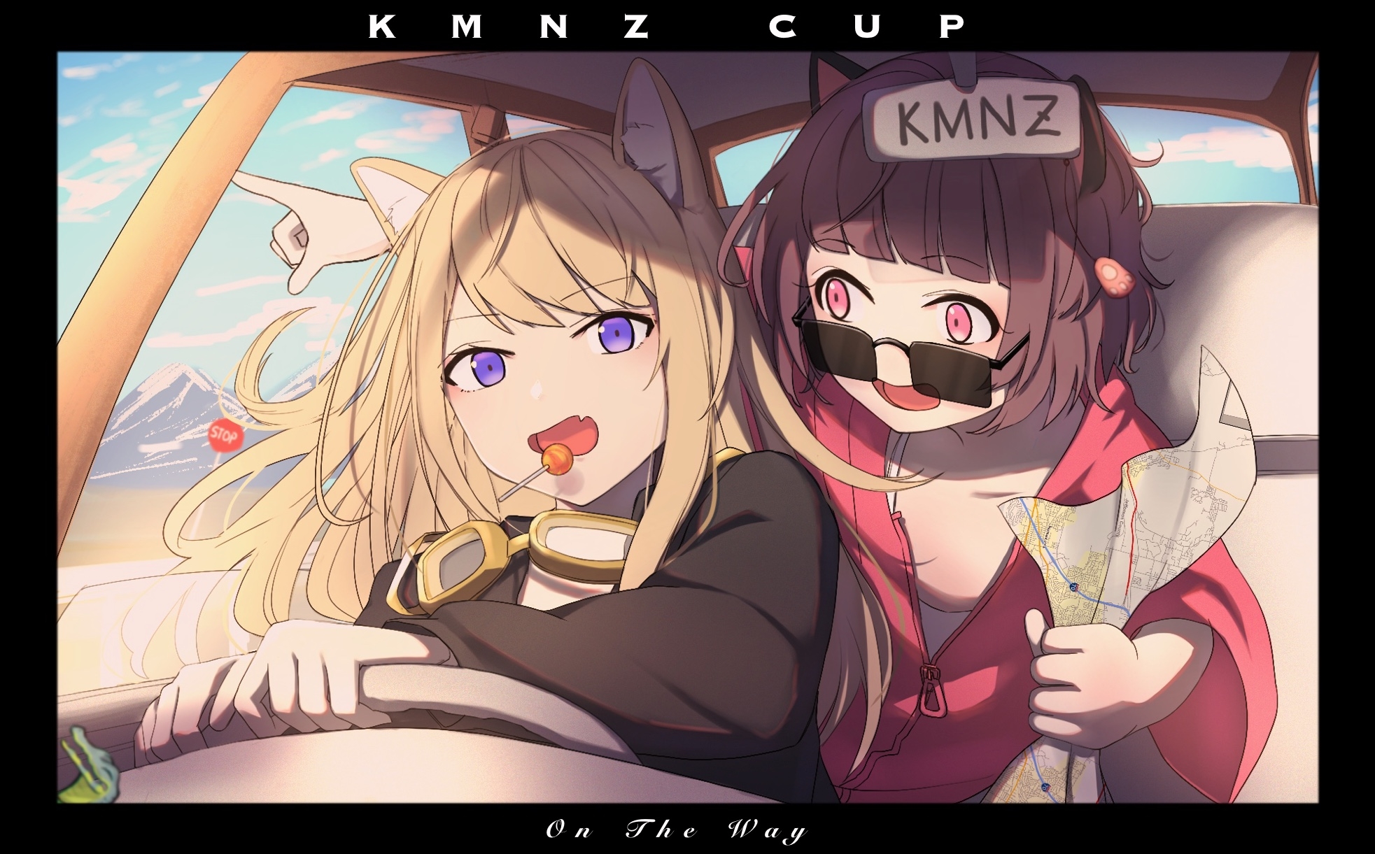 KMNZ CUP - On The Way插画图片壁纸