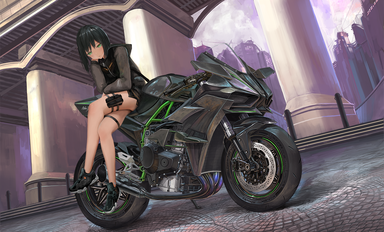 H2R-女孩子摩托车