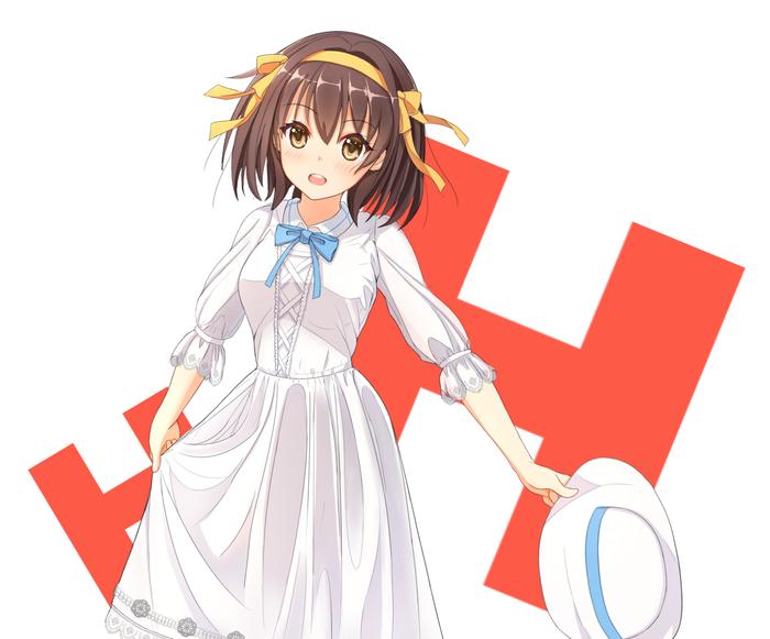 Haruhi插画图片壁纸