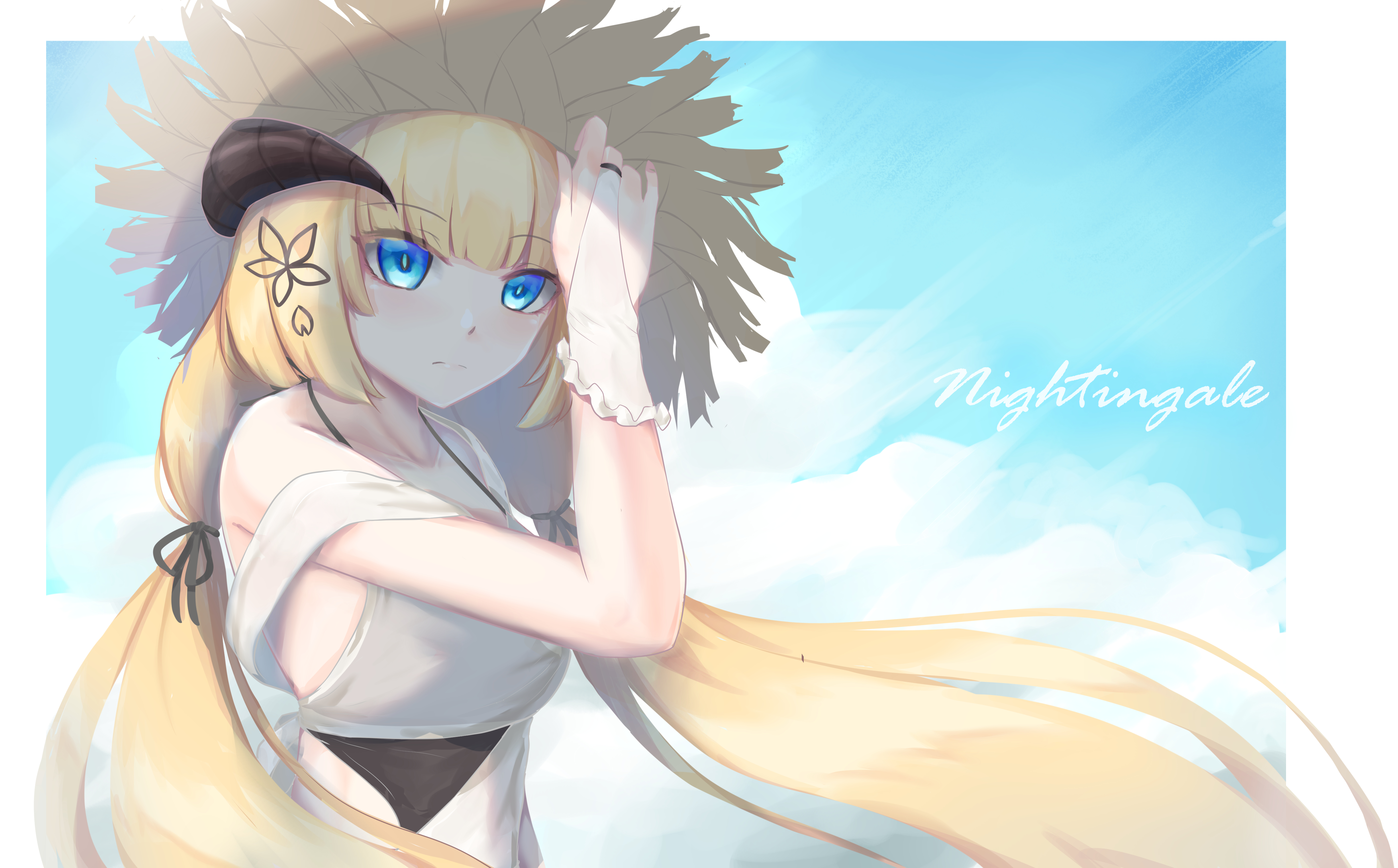 Nightingale summer shine插画图片壁纸