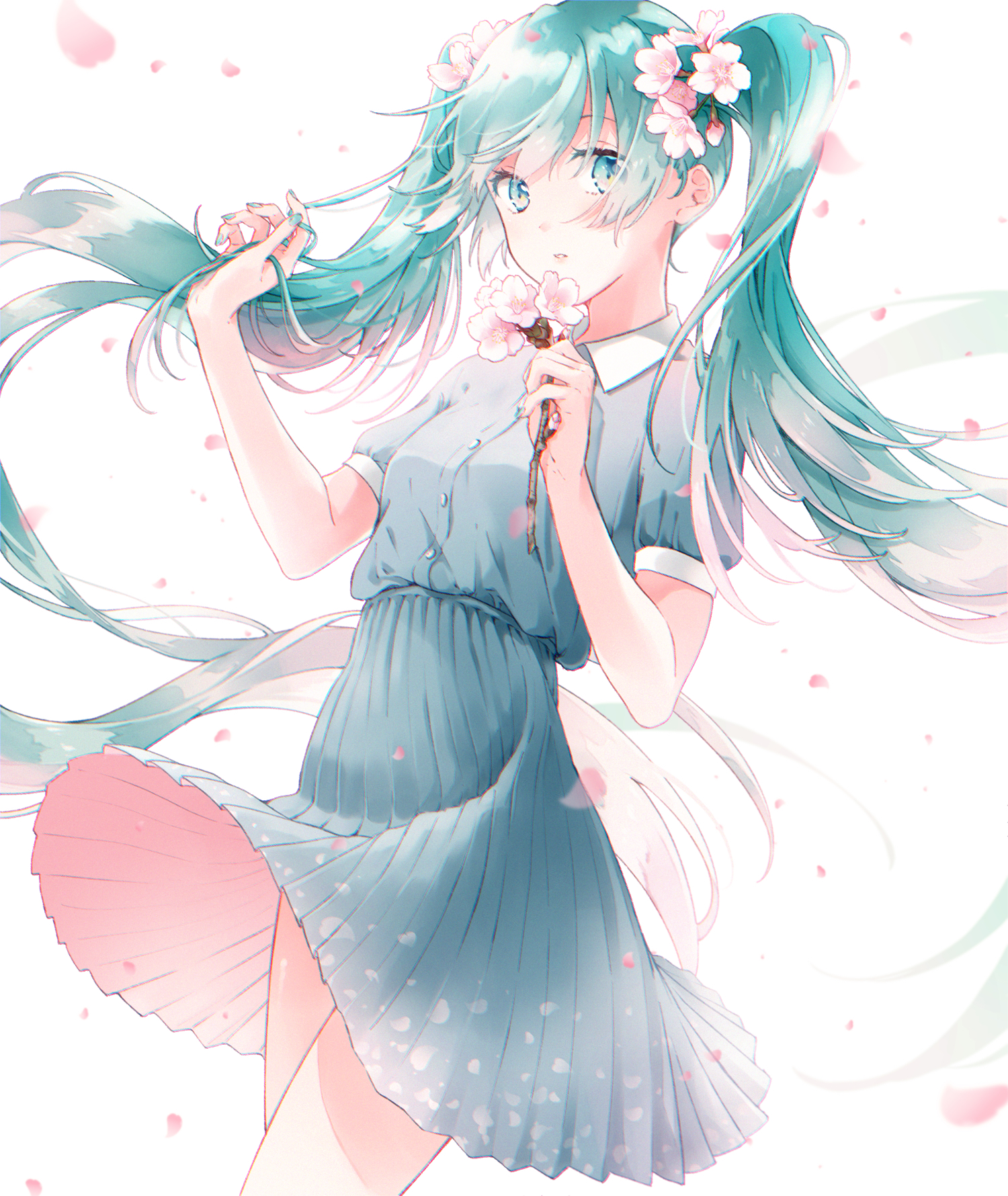 樱初音插画图片壁纸