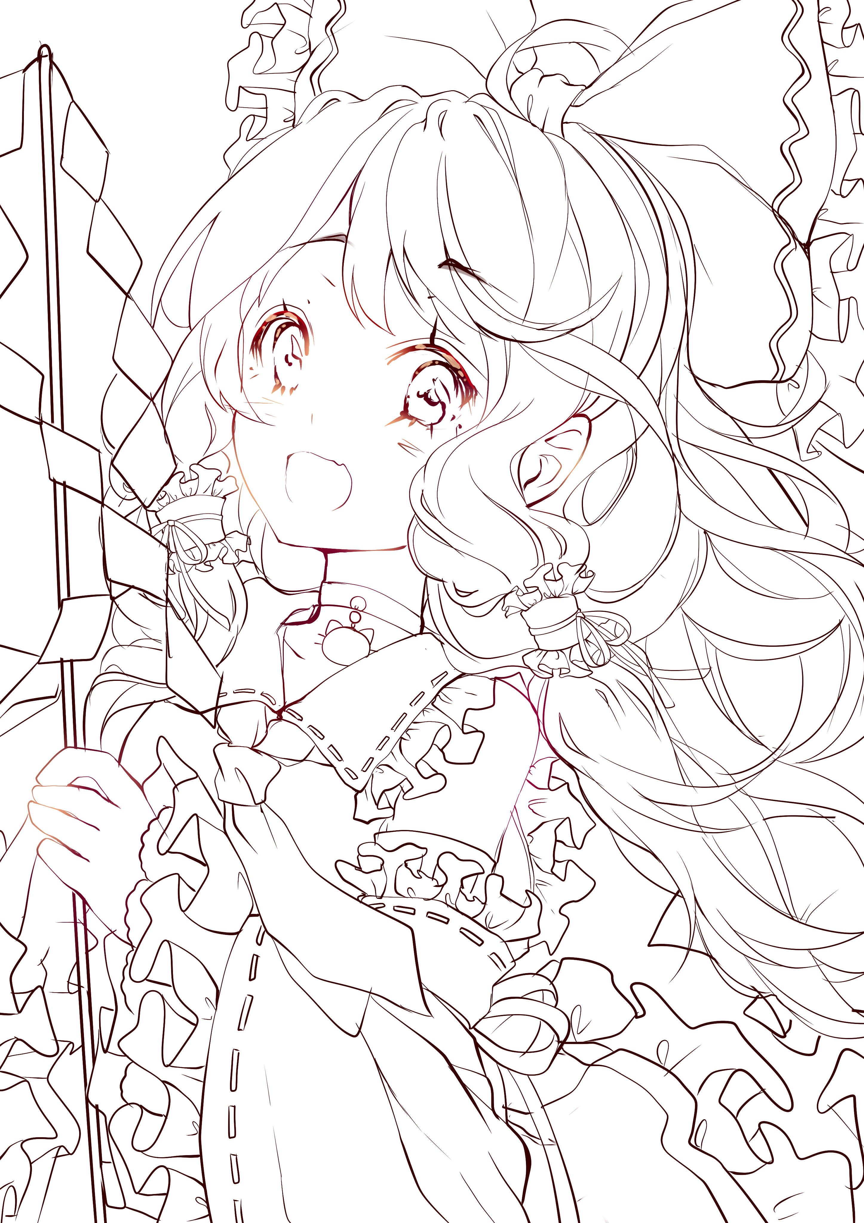 博丽霊梦女孩子博丽灵梦