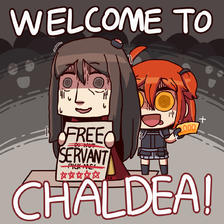 WELCOME TO CHALDEA!插画图片壁纸