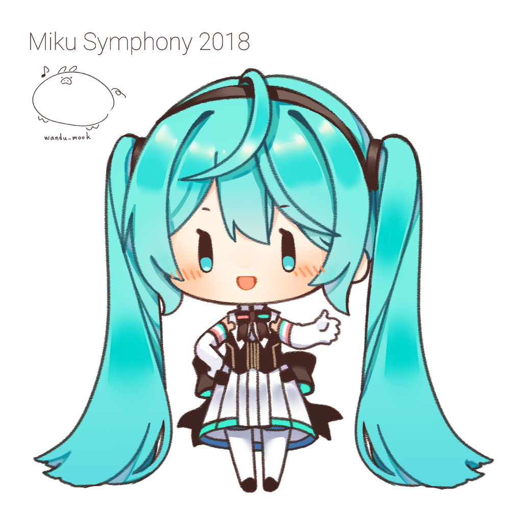 Miku symphony 2018插画图片壁纸