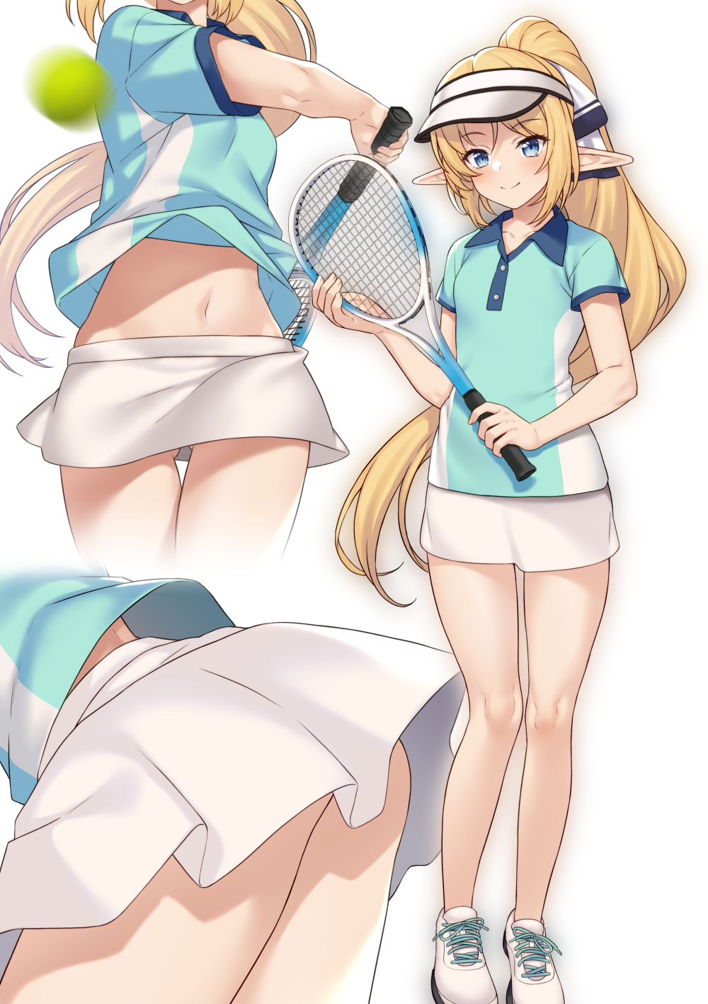 网球精灵插画图片壁纸