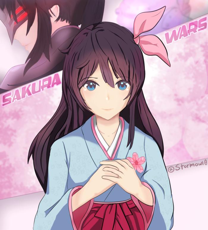 Sakura Wars: Sakura Poster插画图片壁纸