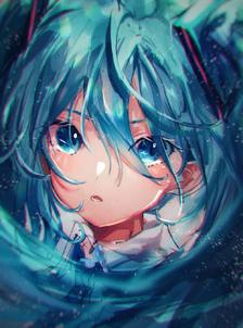 初音未来插画图片壁纸