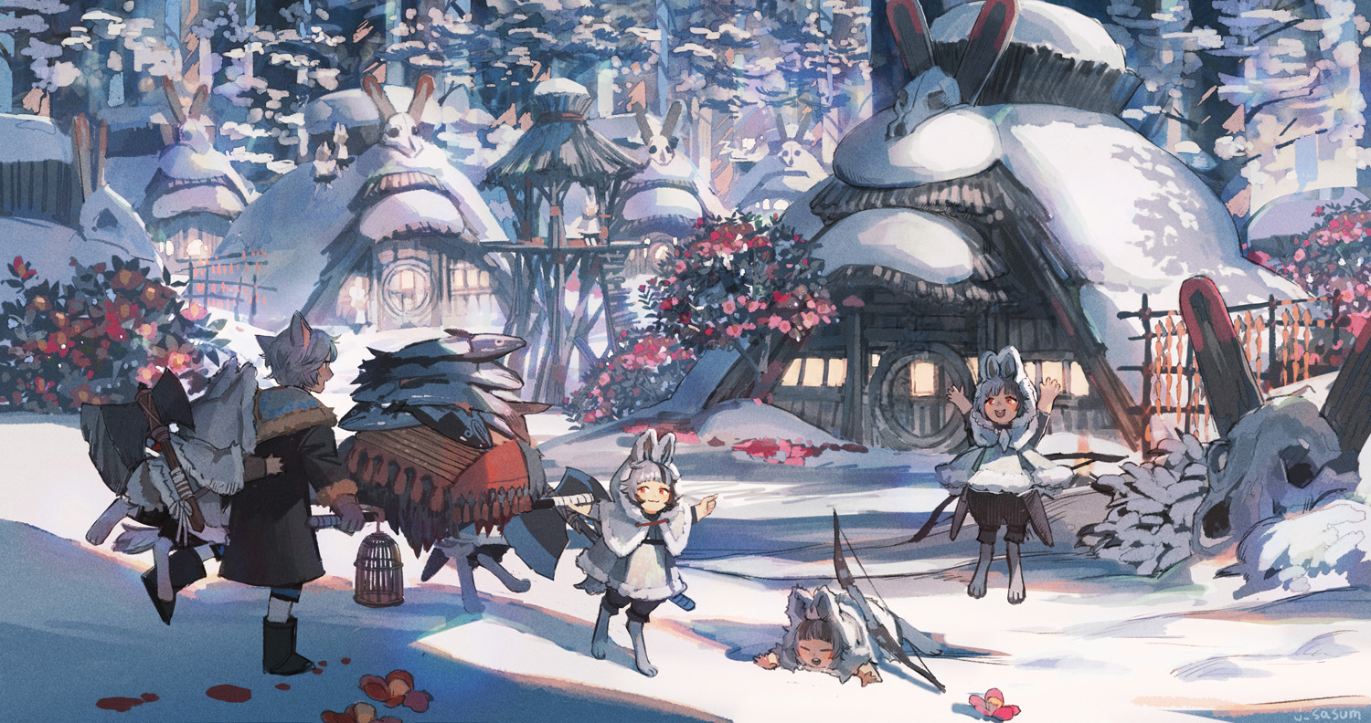 雪兔的村落
