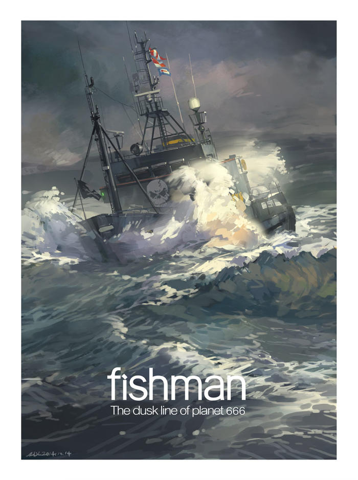 【fishman】插画图片壁纸