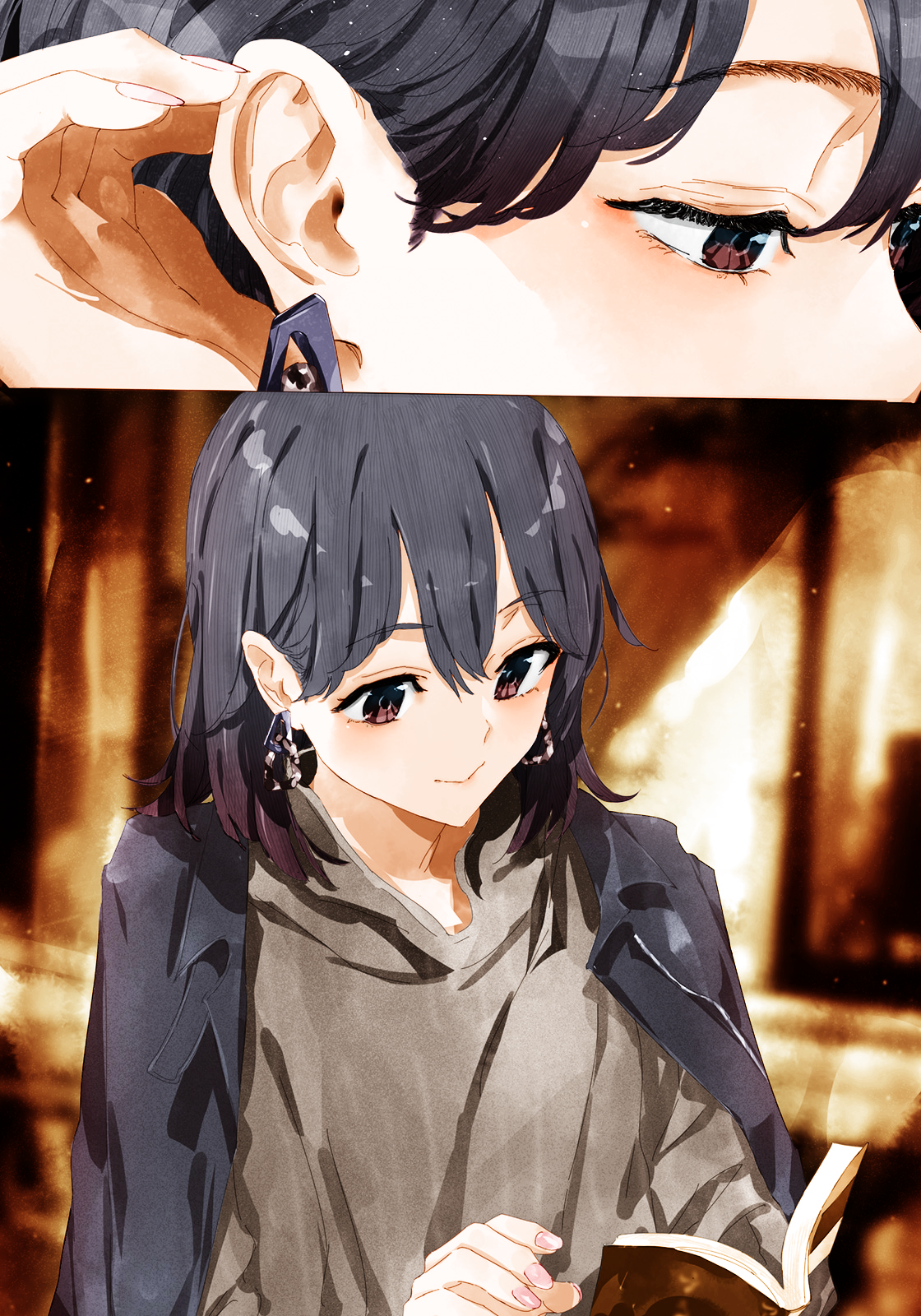 Oregairu 13 Illustration Color 2