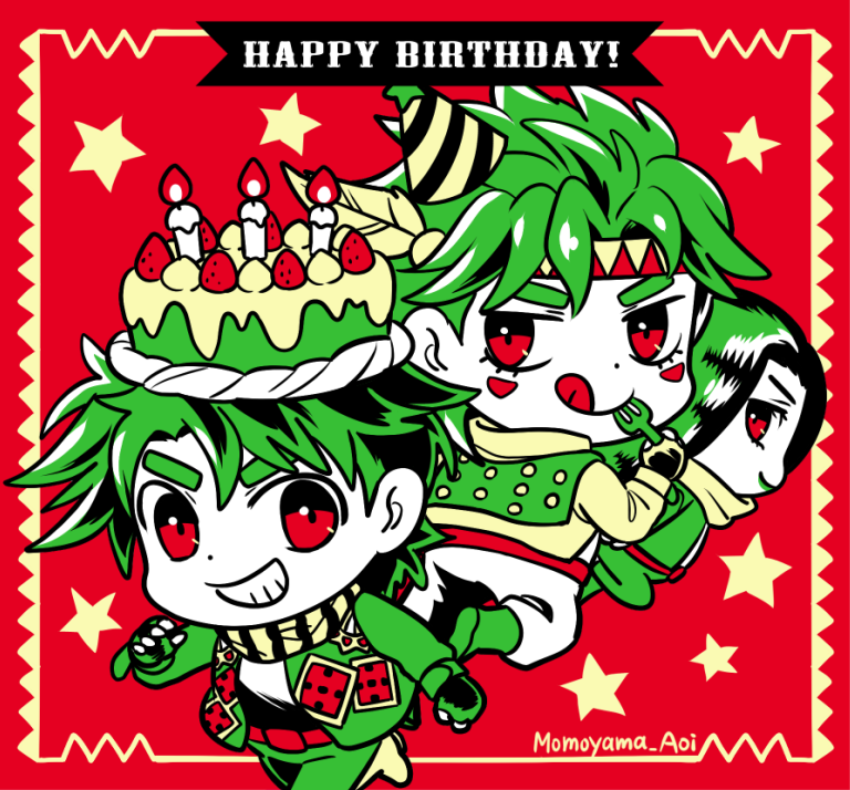 シーザー誕生日おめでとう Jojo的奇妙冒险 2部 凯撒 A 谢贝利 乔瑟夫 乔斯达 ジョジョ100users入り 画师通