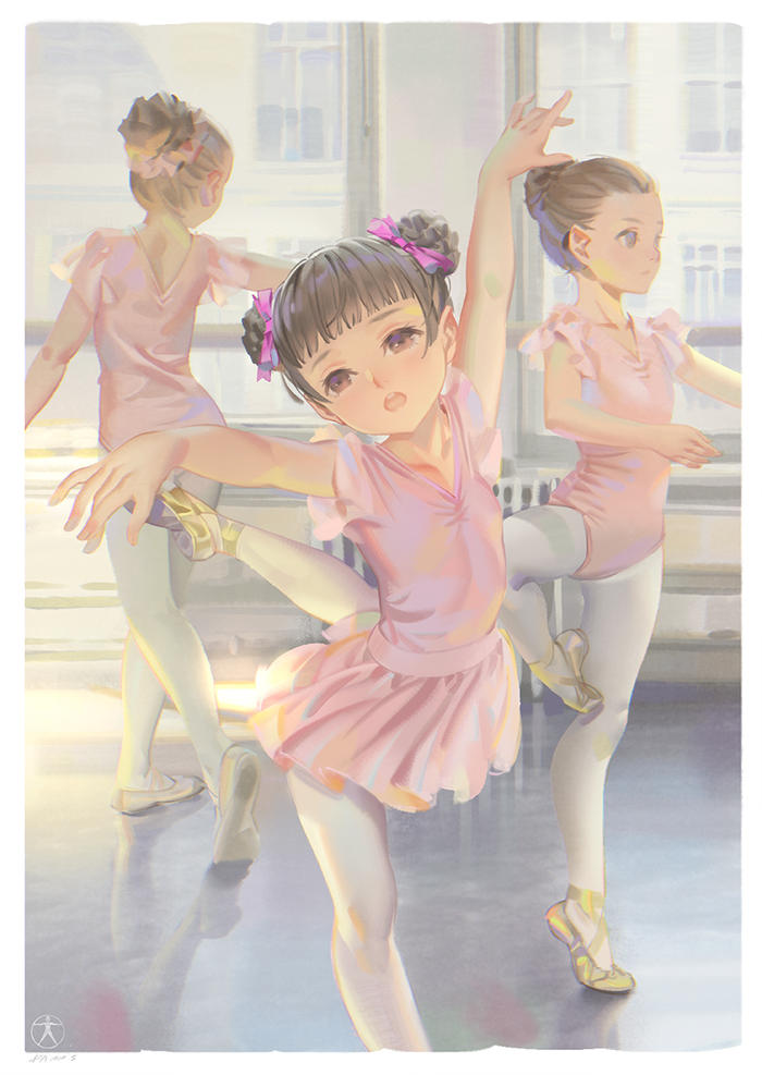 # 20200515 Reverie (dancing)插画图片壁纸