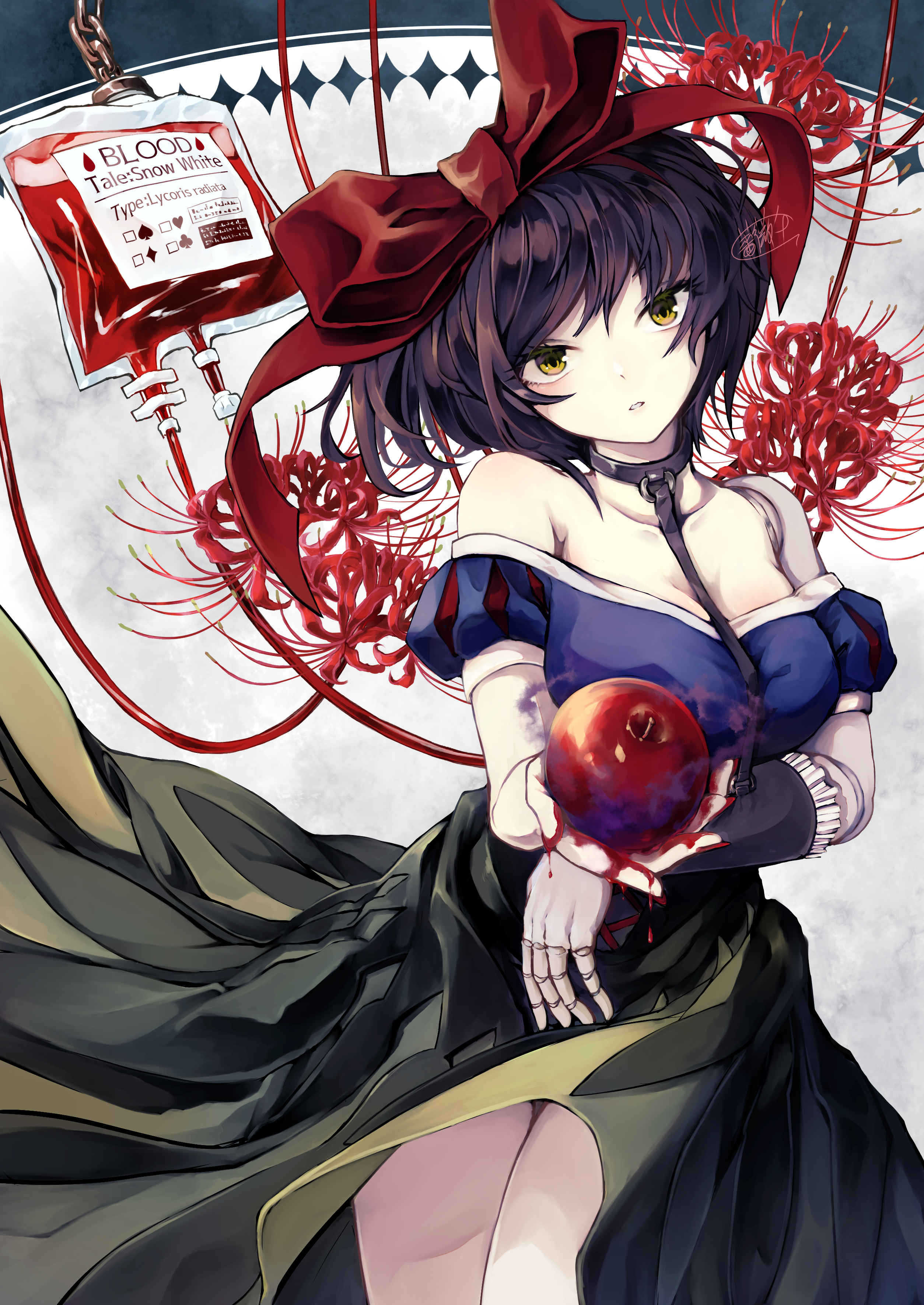 【Bloody Fairy tale1】Snow White插画图片壁纸