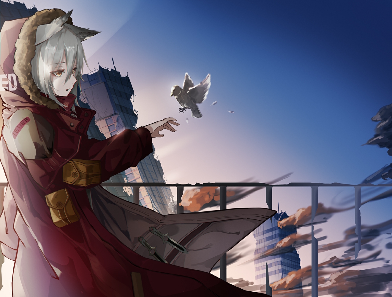 red-明日方舟明日方舟红-触站