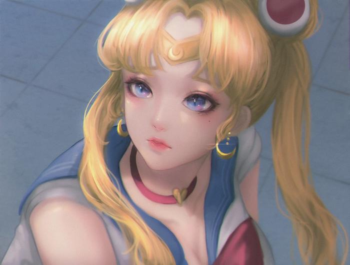 [LYN E] Sailor Moon插画图片壁纸