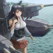 Battleship Fusō插画图片壁纸