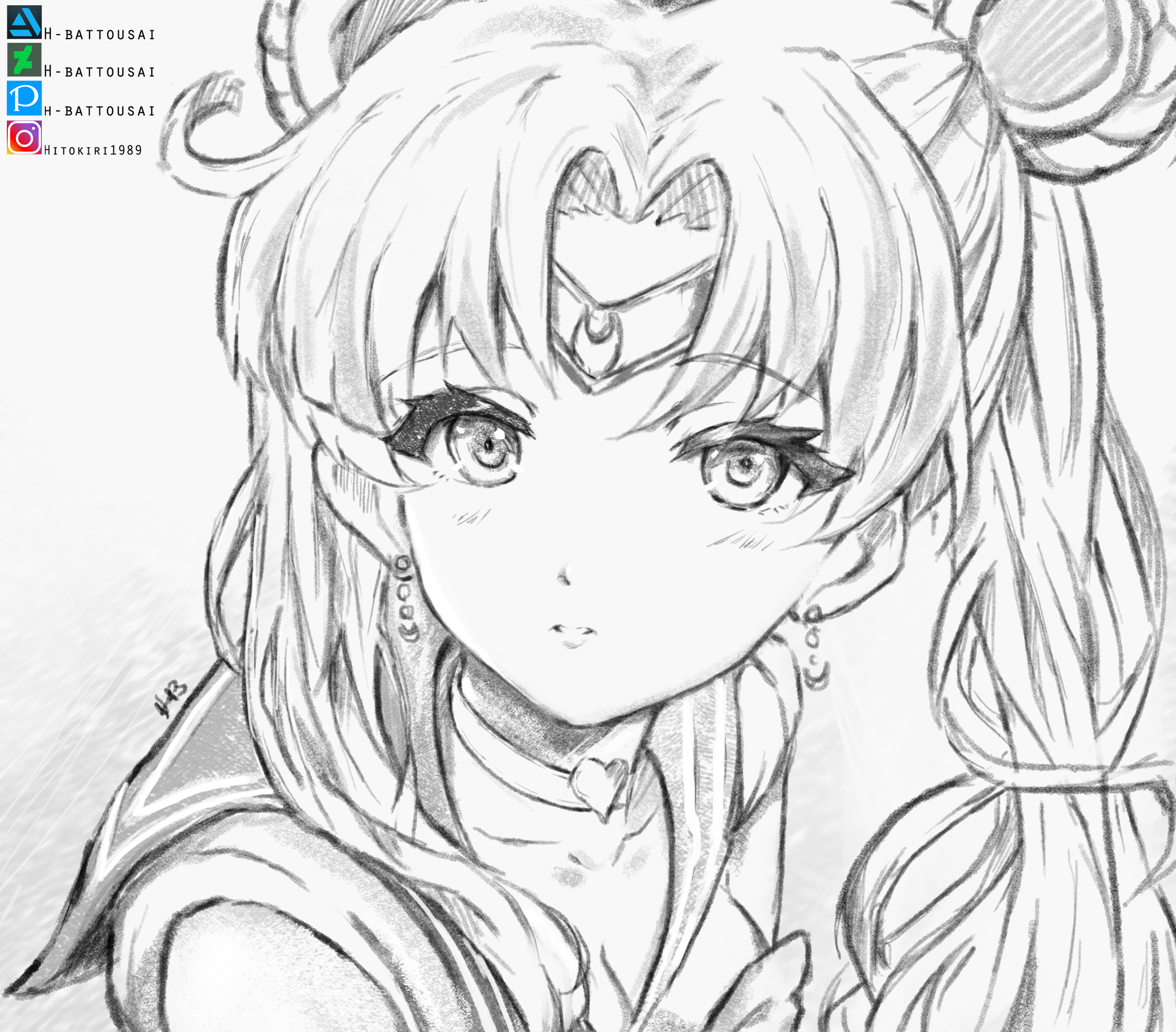 Sailor moon插画图片壁纸