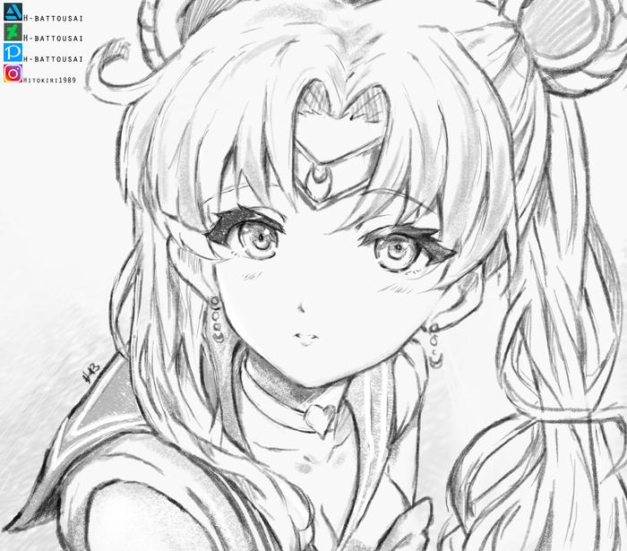 Sailor moon插画图片壁纸