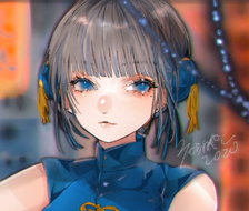 餃子を売る女-創作女子原创