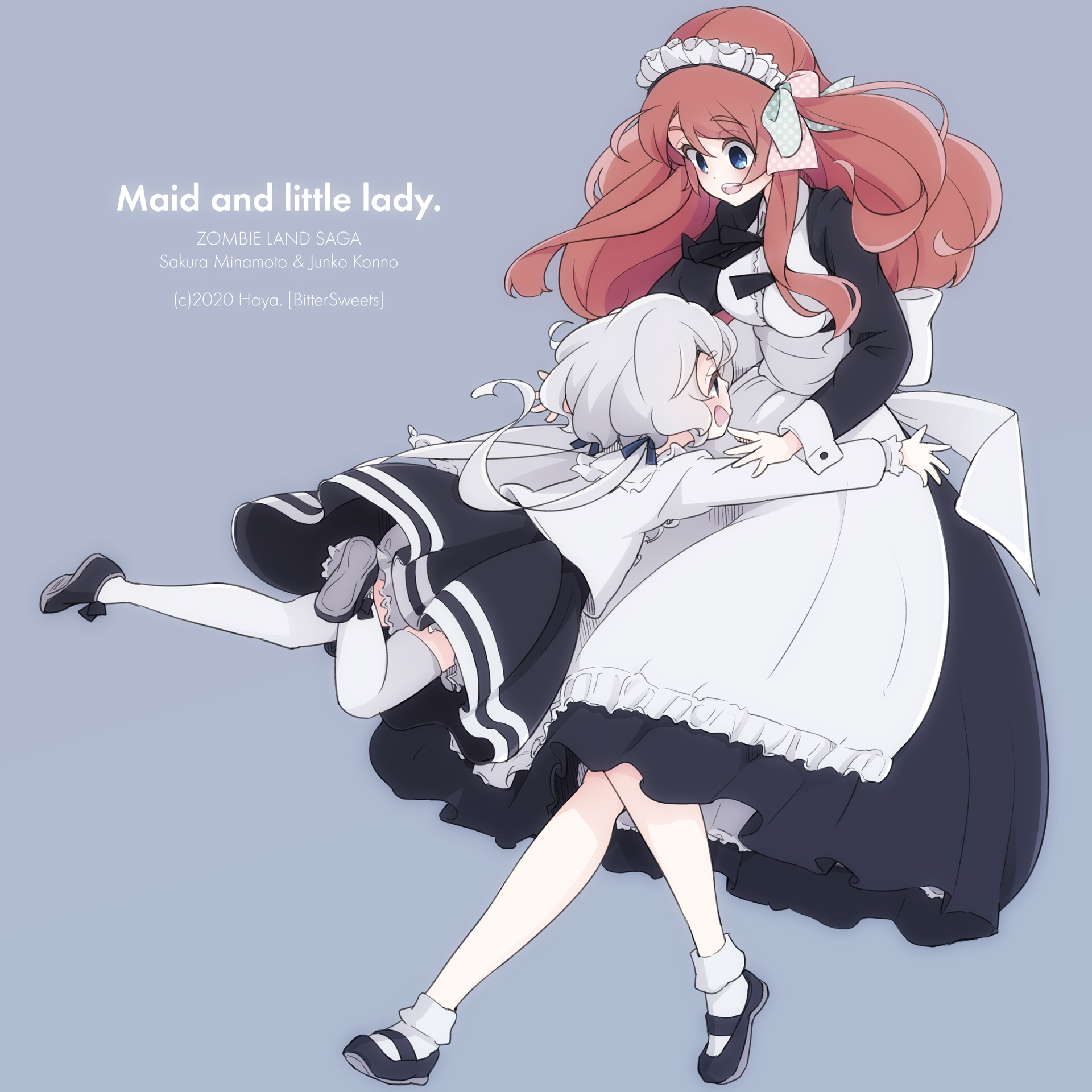 Maid and little lady.(僵尸兰萨迦)