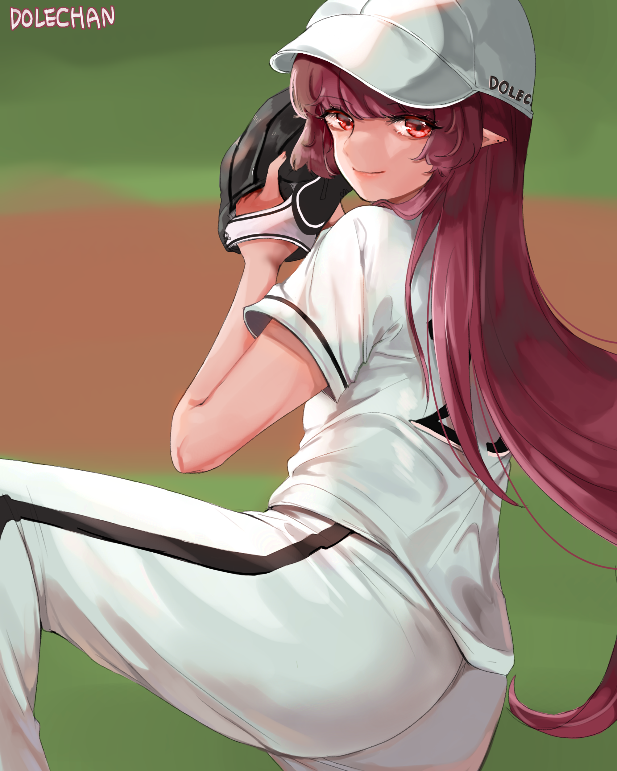 doodle-女孩子棒球