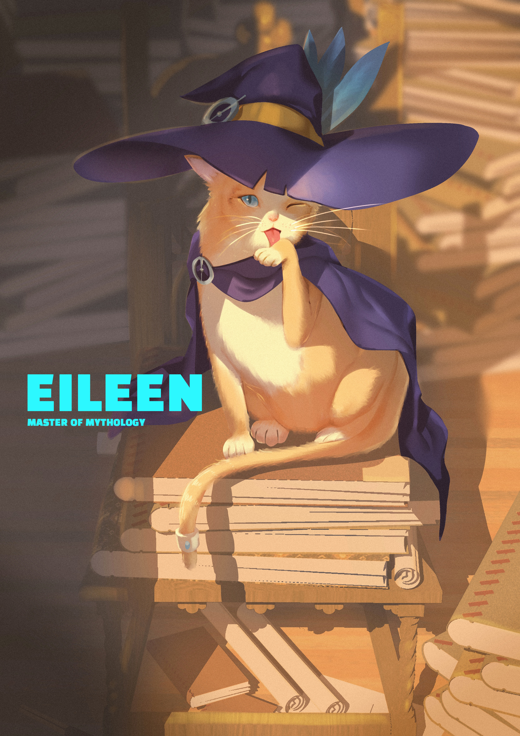 EILEEN插画图片壁纸