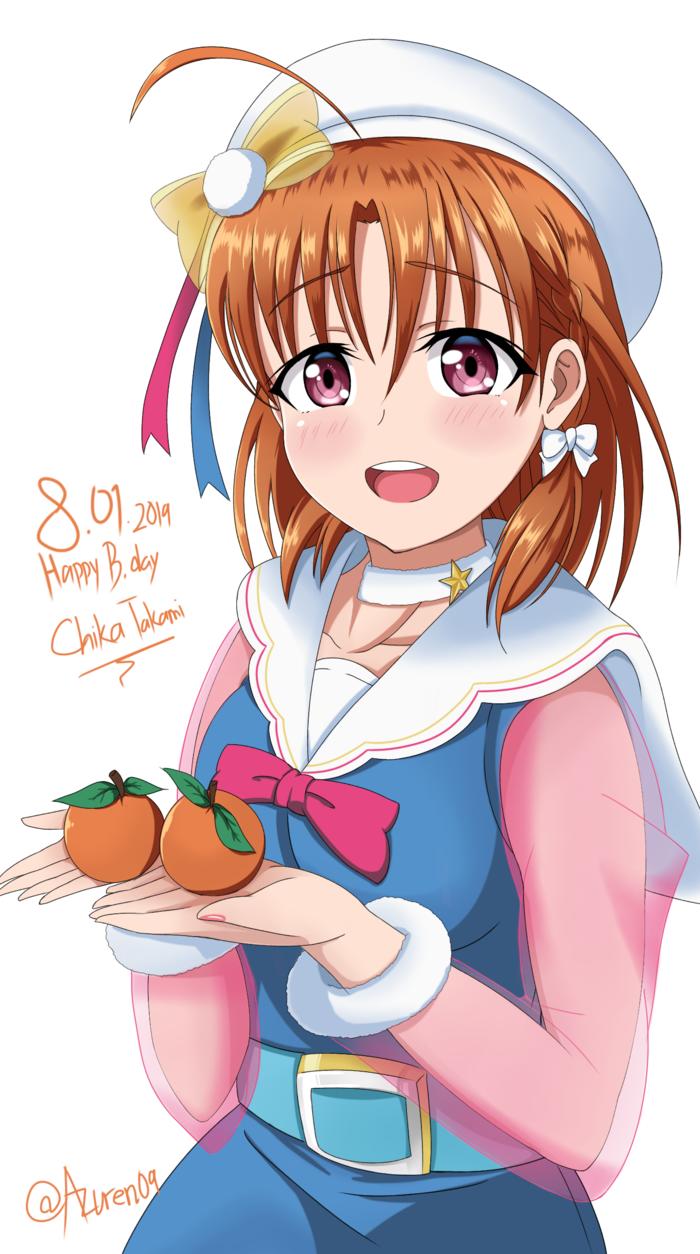 Chika Takami 2019 B.day插画图片壁纸