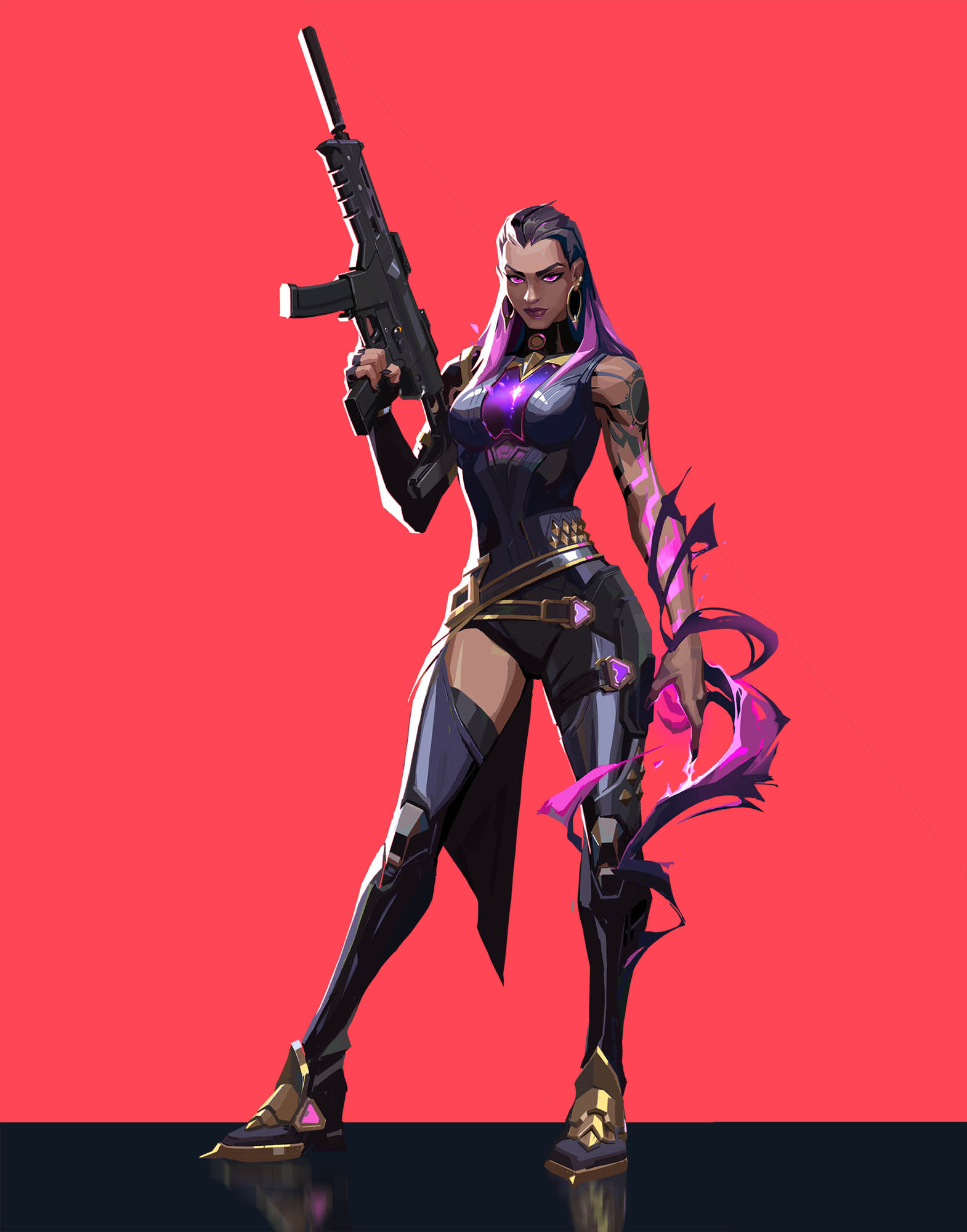 触站 画师:snatti > valorant - reyna and breac